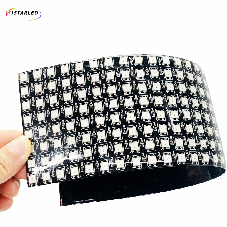 Waterproof glue for  8x32 256led 256pixels sk6812 led pixel dot matrix screen