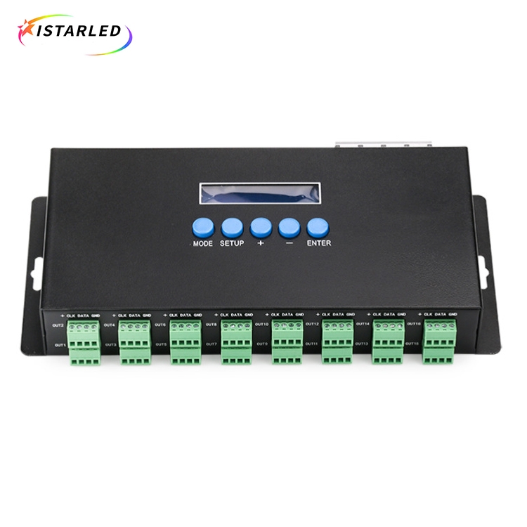 BC 216 Ethernet DMX SPI RGB Pixel led controller