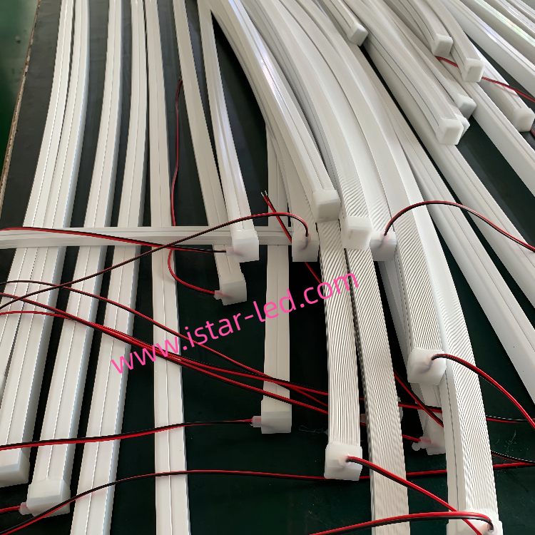 Side View 12*12MM Neon tube light project